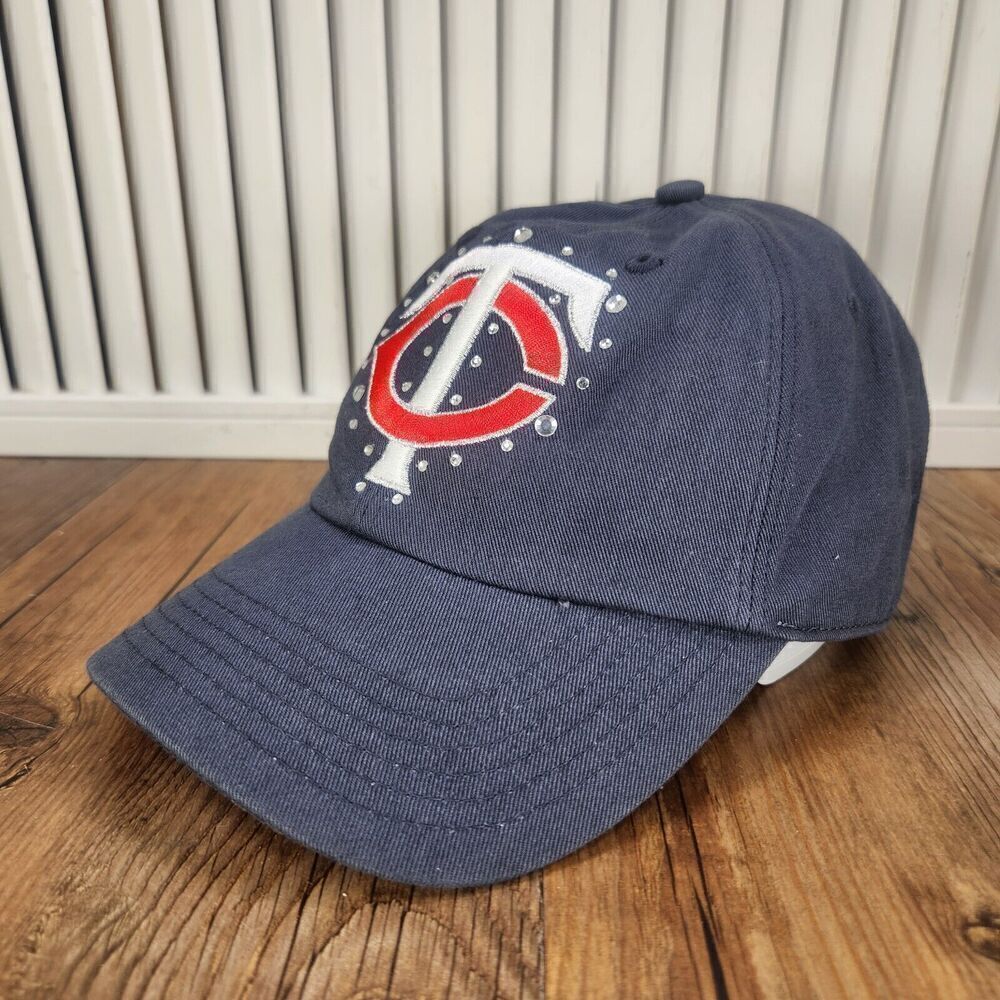 Minnesota Twins Hat Cap Strap Back Blue Pink Victoria Secret '47 Women MLB Sport